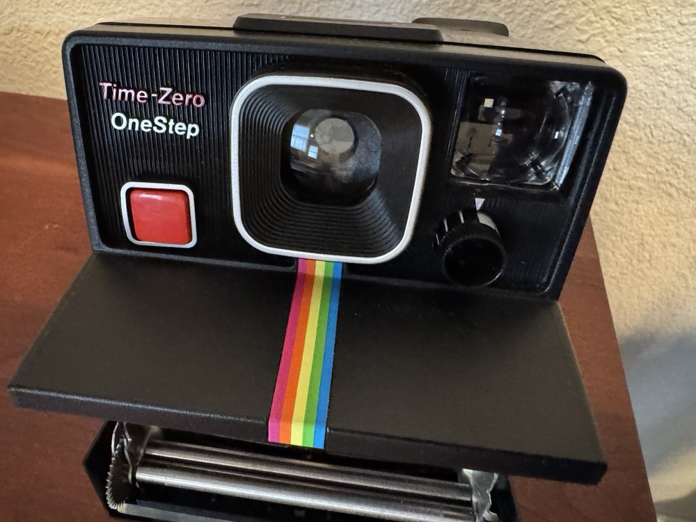 Vintage ~ Polaroid Time Zero One Step ~ Instant Land Camera ~ Untested w/Strap
