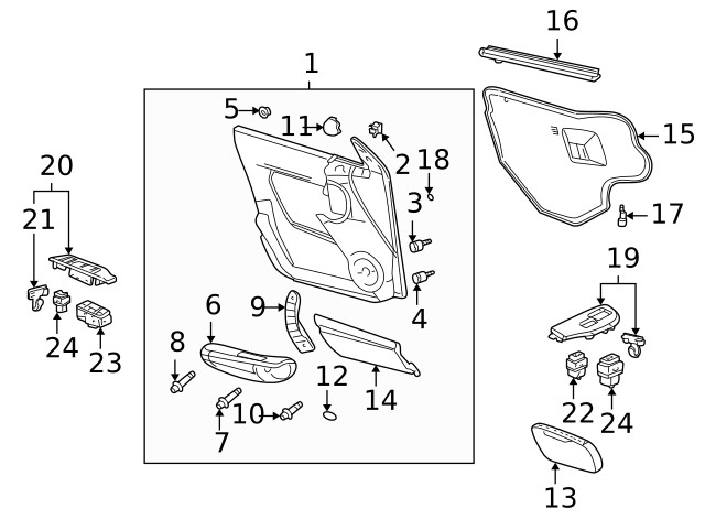 Genuine GM Multi-Purpose Clip 10410811