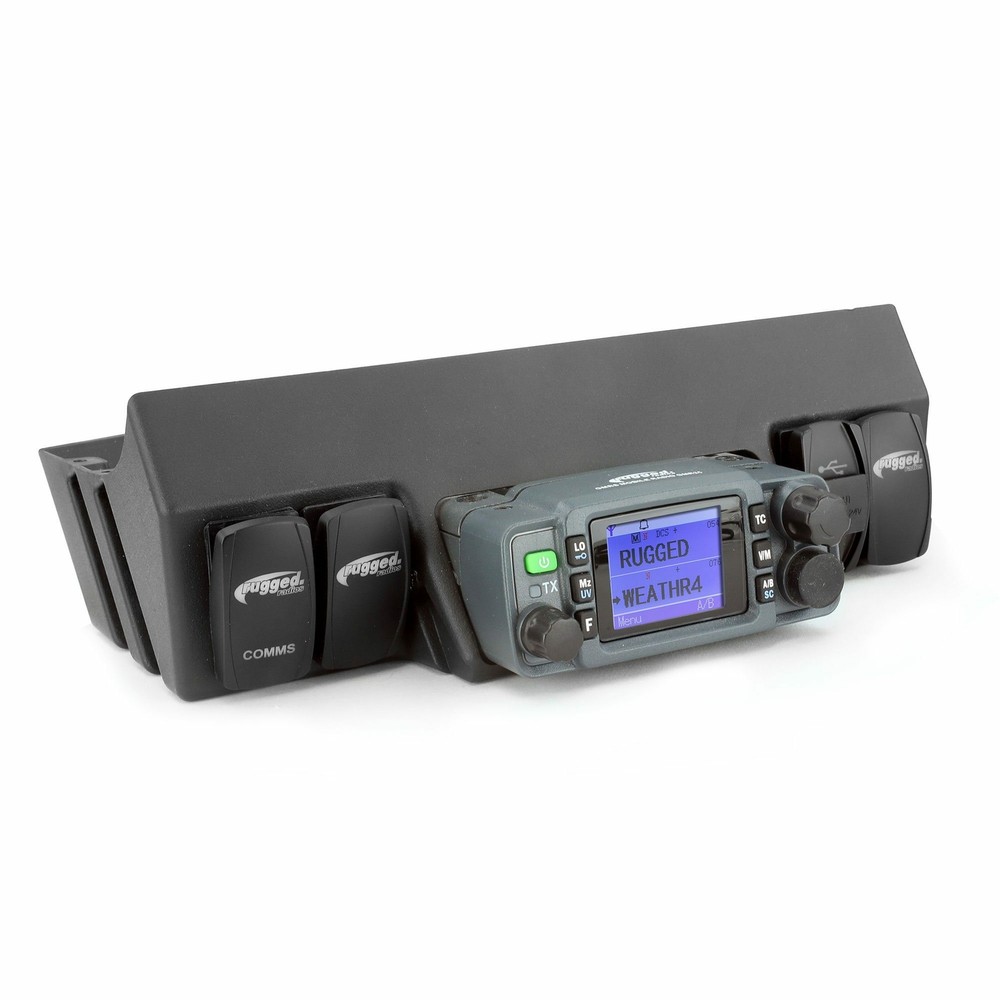 Rugged Radios Jeep JK Upper Windshield Radio Mount