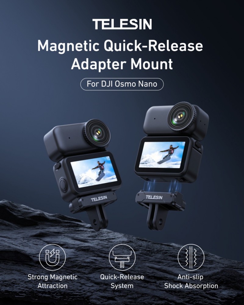 Magnetic Quick-Release Adapter Mount for DJI Osmo Nano