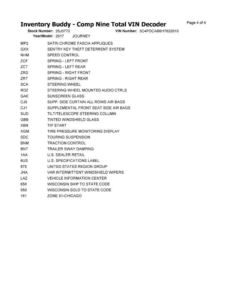 Shifter JOURNEY 2017 Transmission Shift 2107798