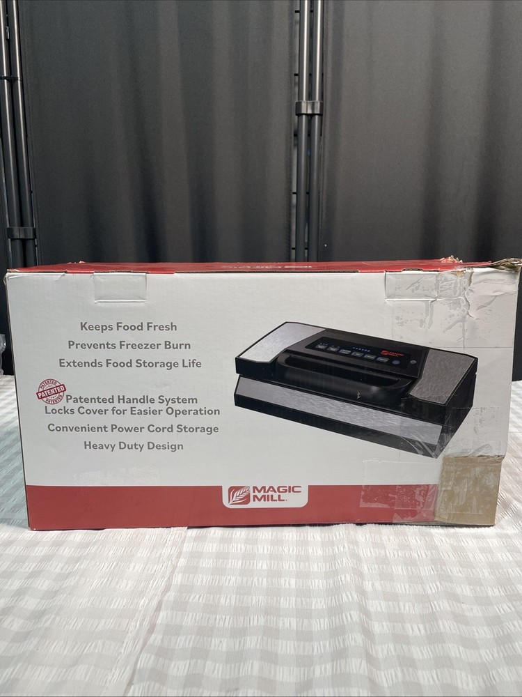 Magic Mill Professional Vacuum Sealer Machine Pro, MVS-5181, open box