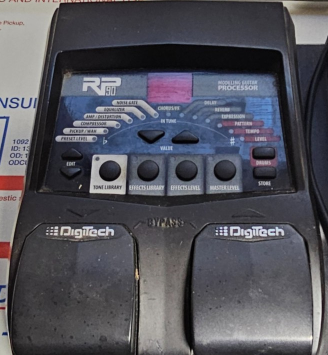 DigiTech BP 90 Bass Multi-Effects Processor #RP90V