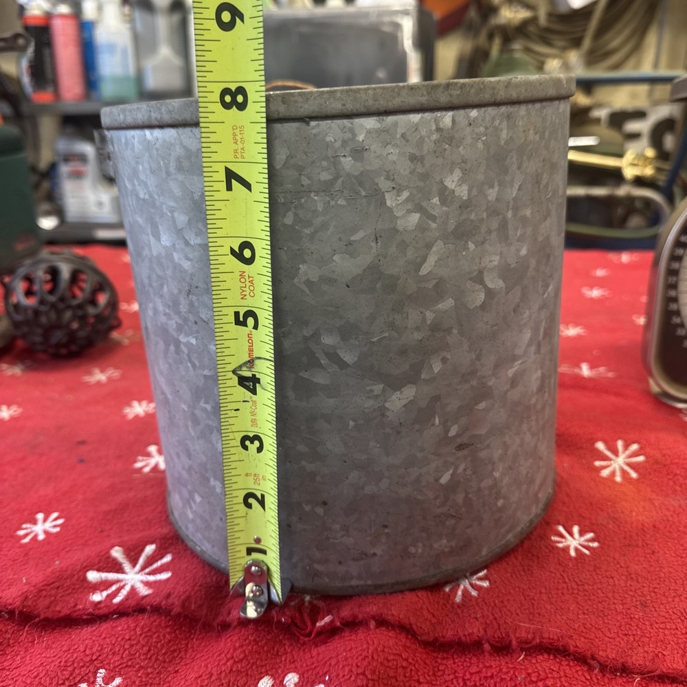 Antique Twine String Holder Galvanized