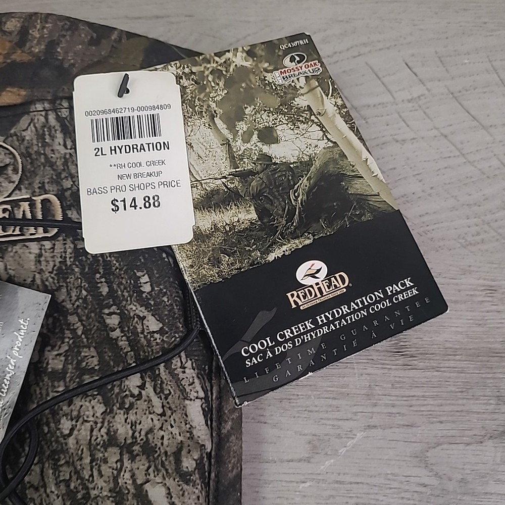 REDHEAD Camo Hydration Camelback Backpack WITHOUT Hydration Bag NEW