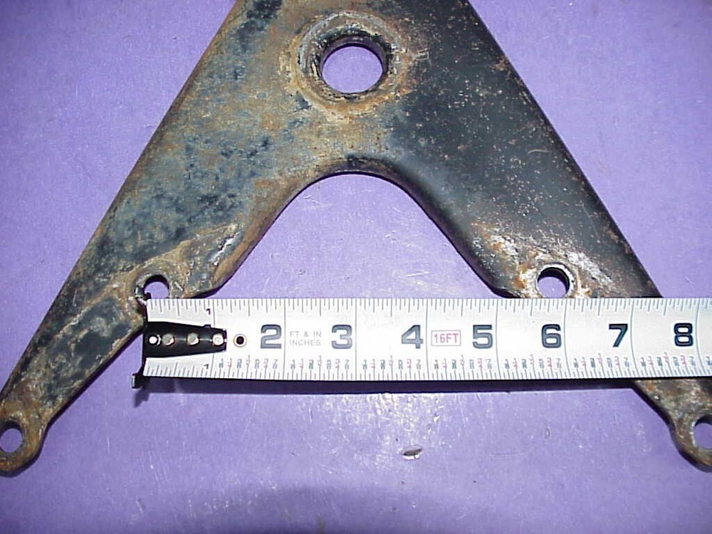 2 Howe Steel Quick Change Rear End Pull Bar / Torque Link Brackets