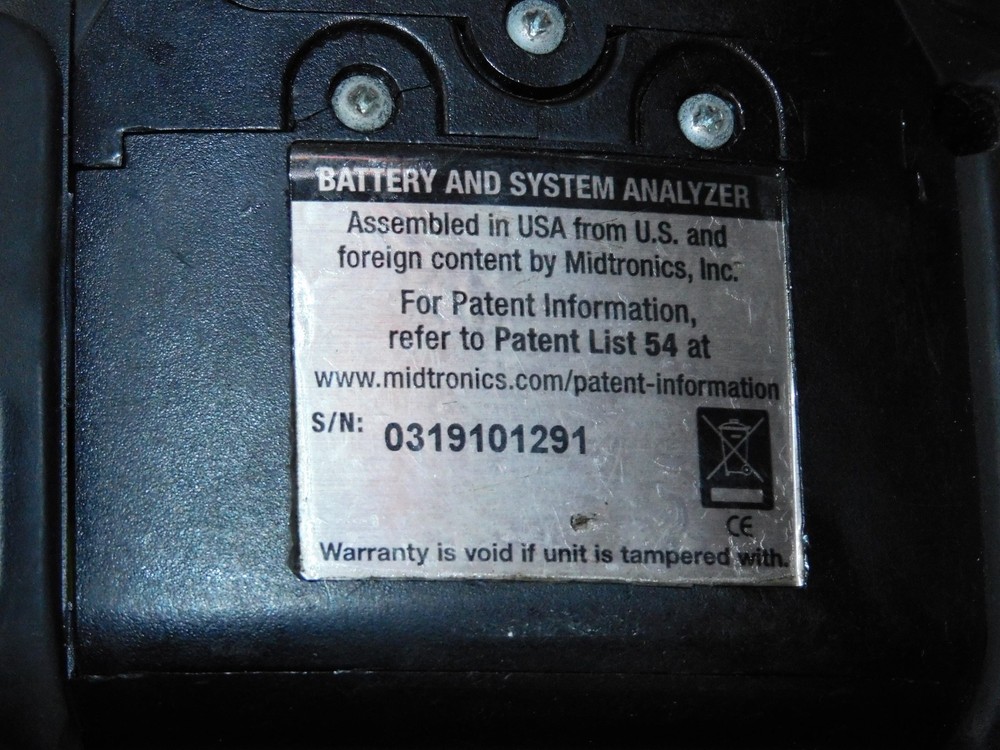 Midtronics CPX-930 Battery & System Analyzer Printer