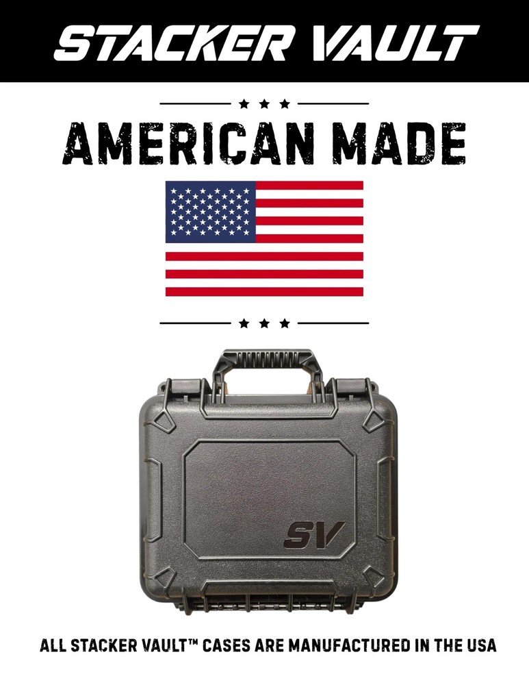 Stacker Vault Silver Eagle Coin Storage Bullion Case Waterproof [EBAY LIVE ONLY]