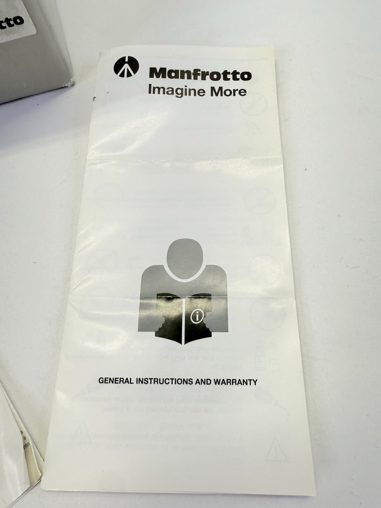 Manfrotto 410 Junior Geared Tripod Head w/ 410PL Quick Release *BOX ONLY*