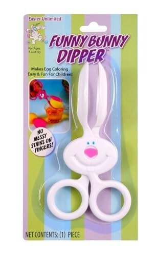 Candy Shine Easter Egg Decorating Kit with Funny Bunny Dipper - Make Your Eggs S