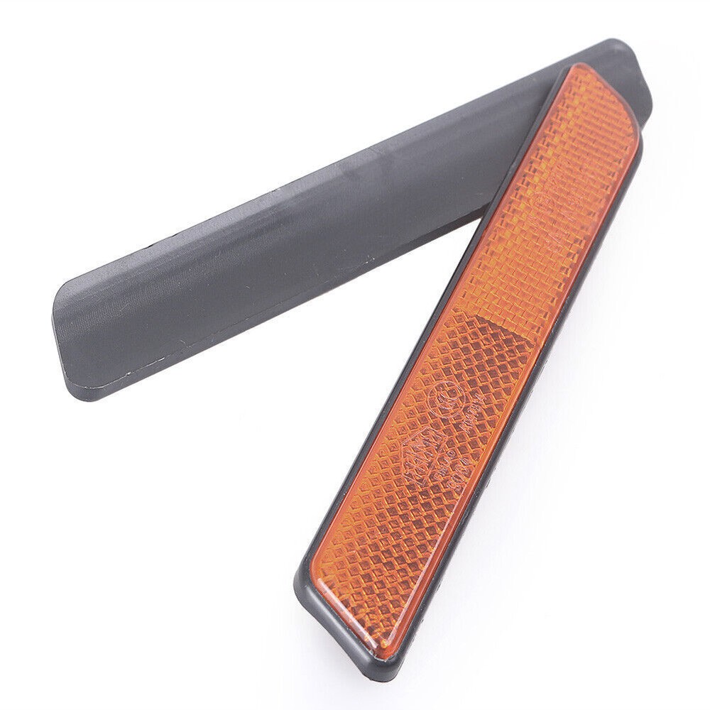 Pair Front Fork Leg Reflectors for Harley Touring lower legs sliders Dyna Glide