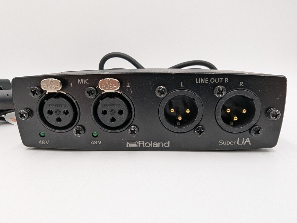 Roland Super UA Audio Interface XLR TESTED