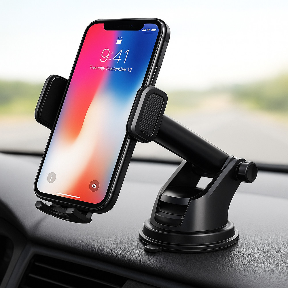 Mobile Cell Phone Holder Car Mount Universal 360° Windshield Dashboard Air Vent