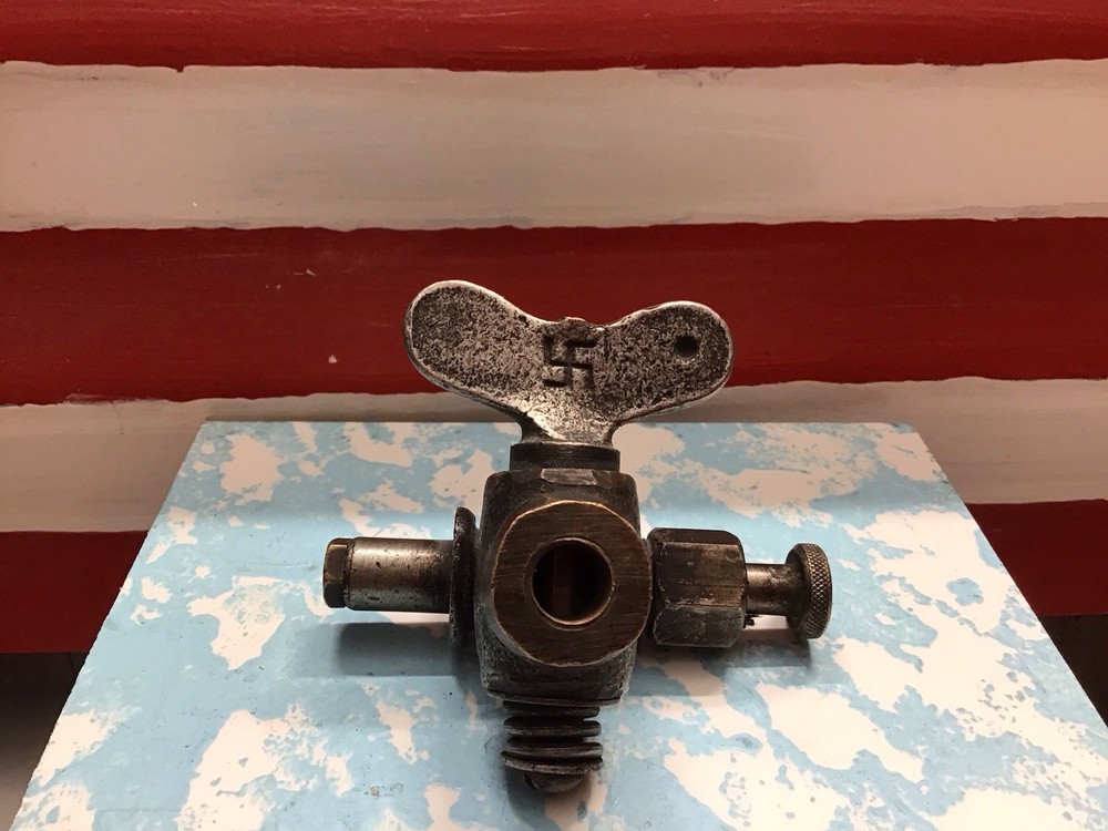 Vintage Early Brass German Valve