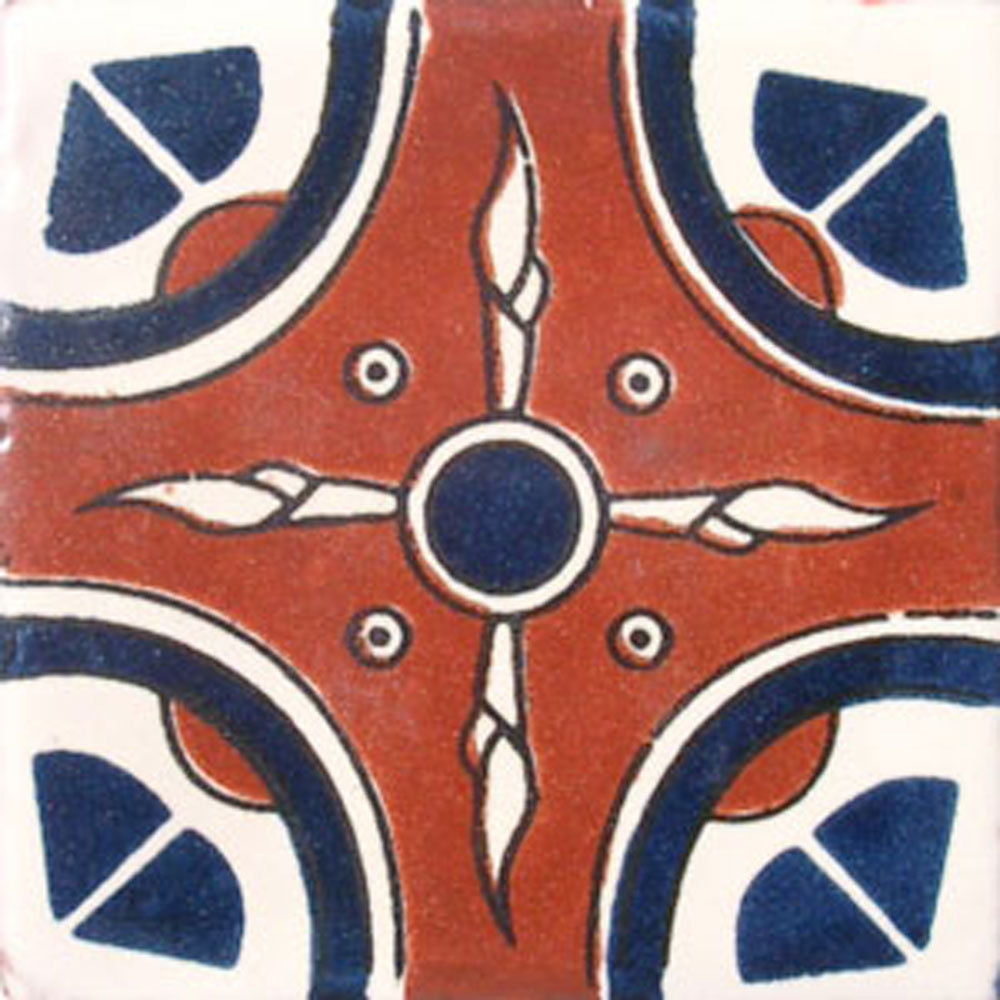 #C047 MEXICAN CERAMIC HANDMADE TALAVERA TILE SETS