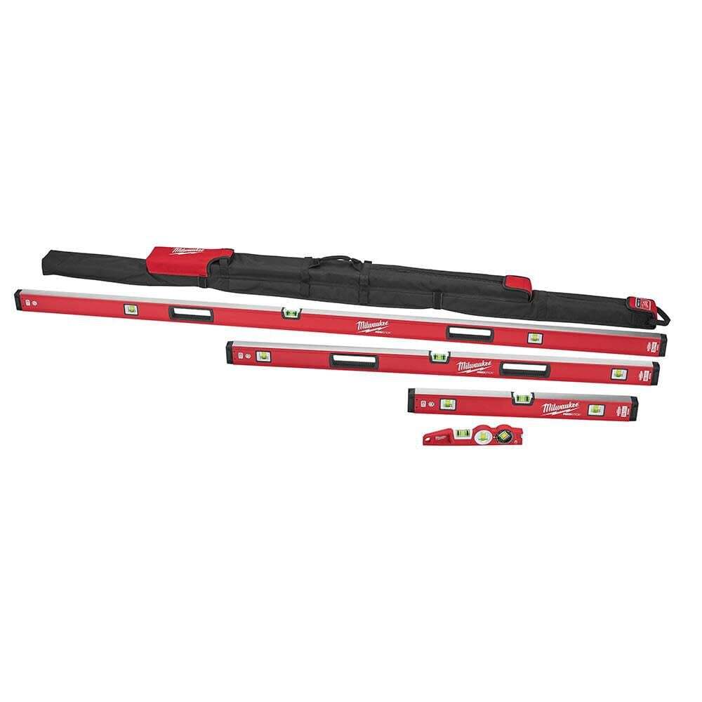 Milwaukee Redstick Master Level Set - Magnetic