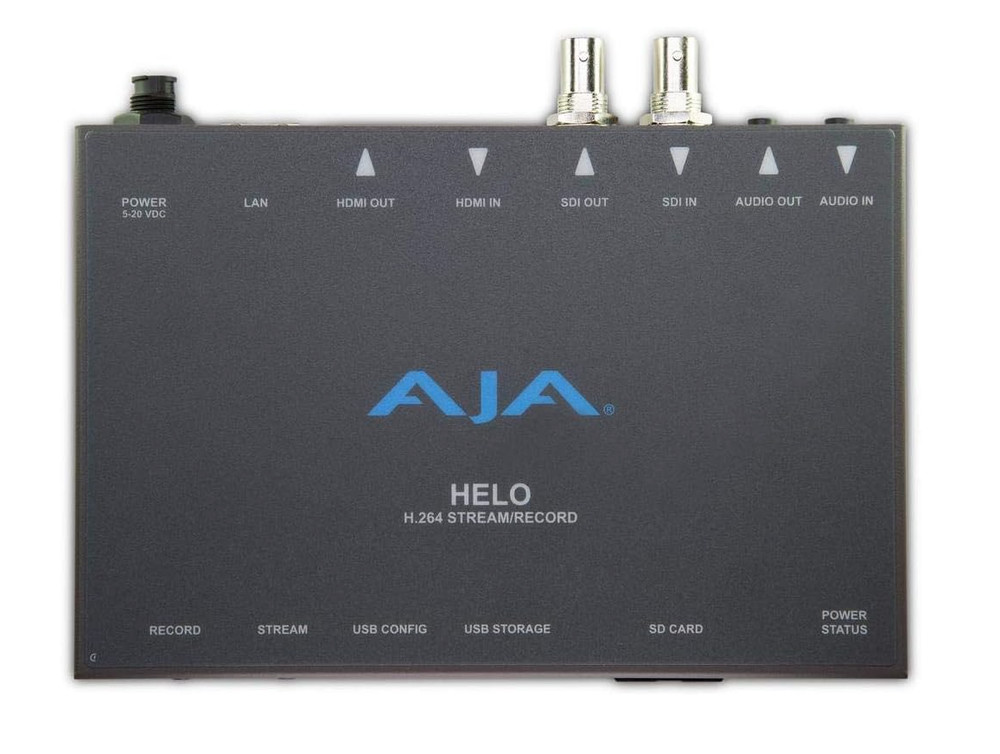 AJA Helo H.264 Streamer and Recorder
