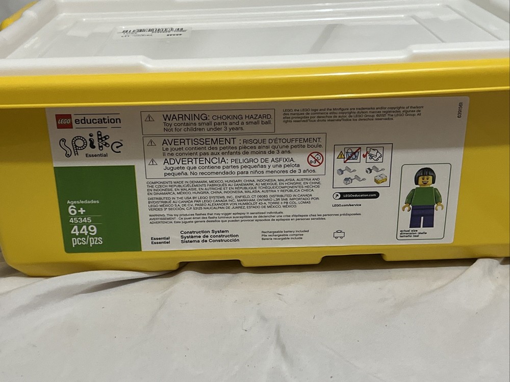 LEGO Education Spike Essential 45345 Complete Set, Pre Owned, Tested Robotics