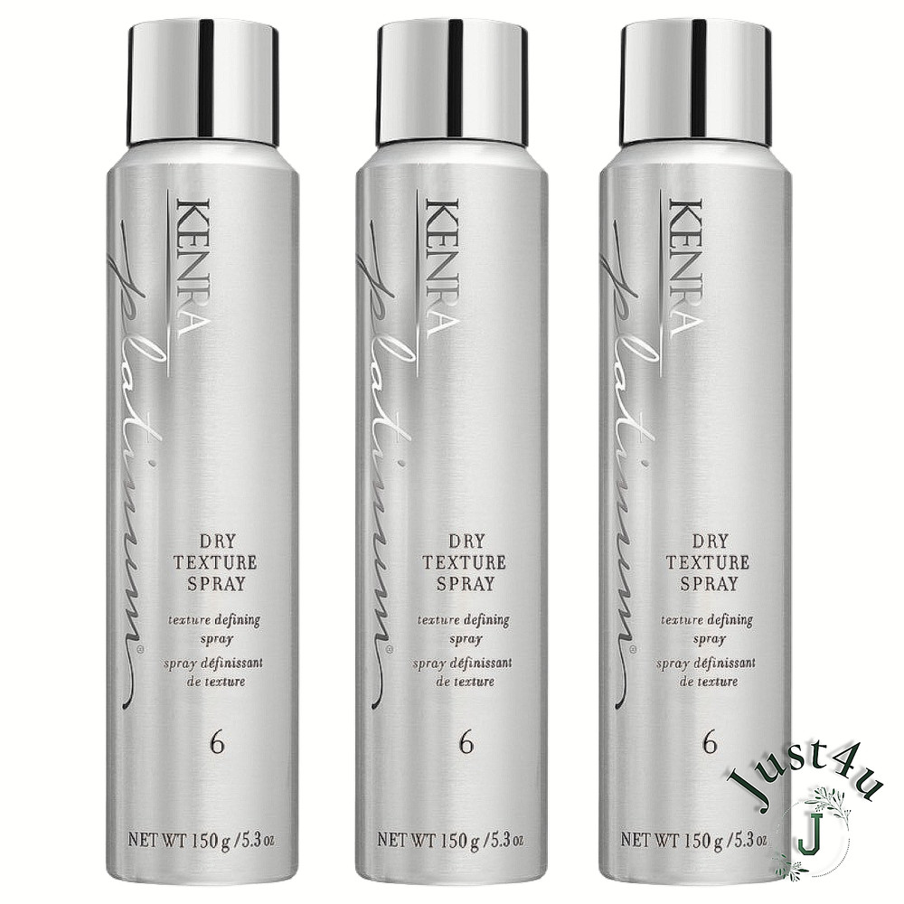 KENRA Dry Texture Spray #6 Texture Defining Spray, 5.3oz. (3PACK)