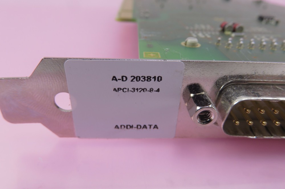 ADDI-DATA APCI-3120-8-4, A-D 203810 Data Acquisition Board