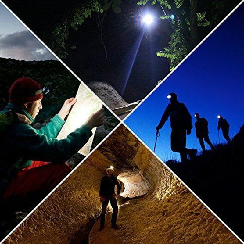 3x 350000LM LED Headlamp Headlight Flashlight Head Light Rechargeable Battery