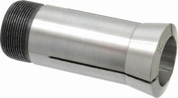 Value Collection 25 mm 5C Round Collet 1.047-24 Internal Thread Size, Steel