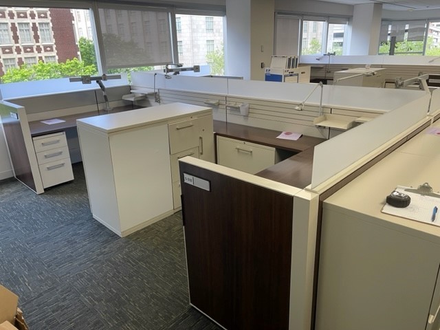 Haworth Compose 7x6 Used Cubicles