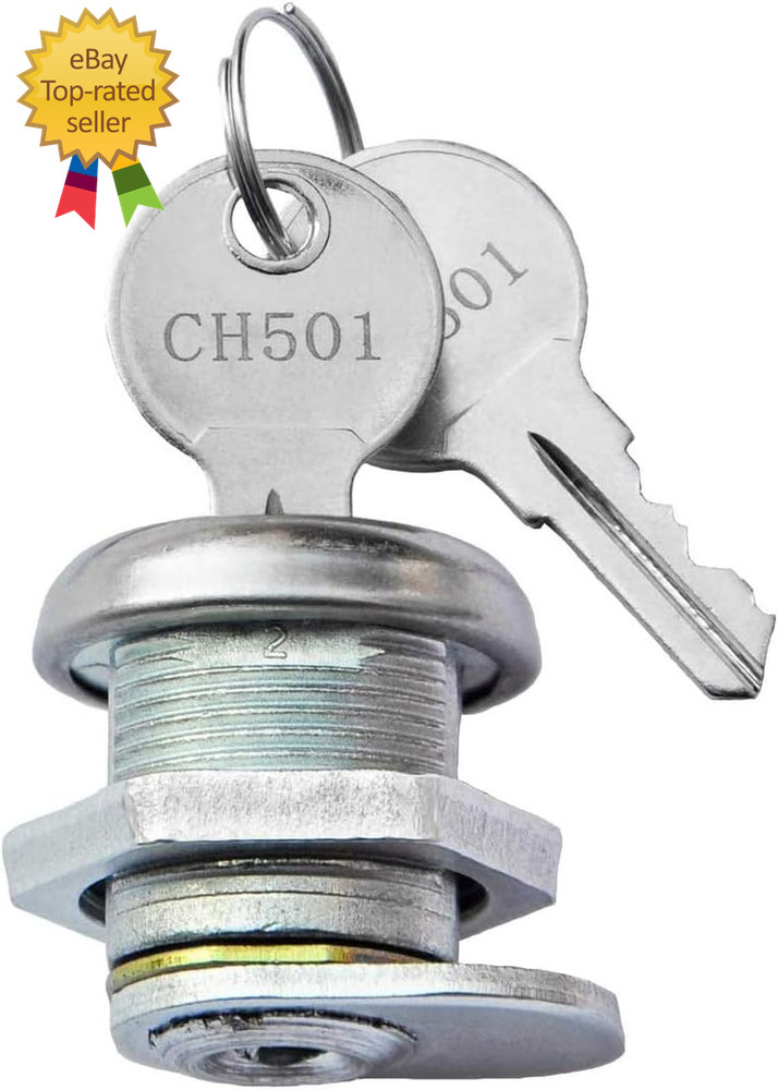 Truck Tool Box Lock Replacement with Keys Pickup Toolbox Latch Cylinder 1 Pack