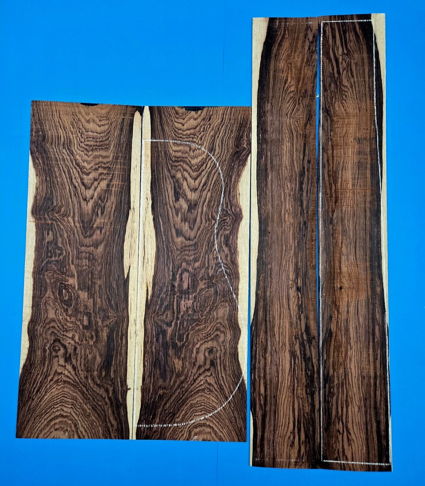 Paloescrito guitar back and sides PS057