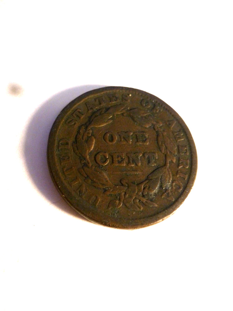 Coronet Large Cent 1838 Good Or Better