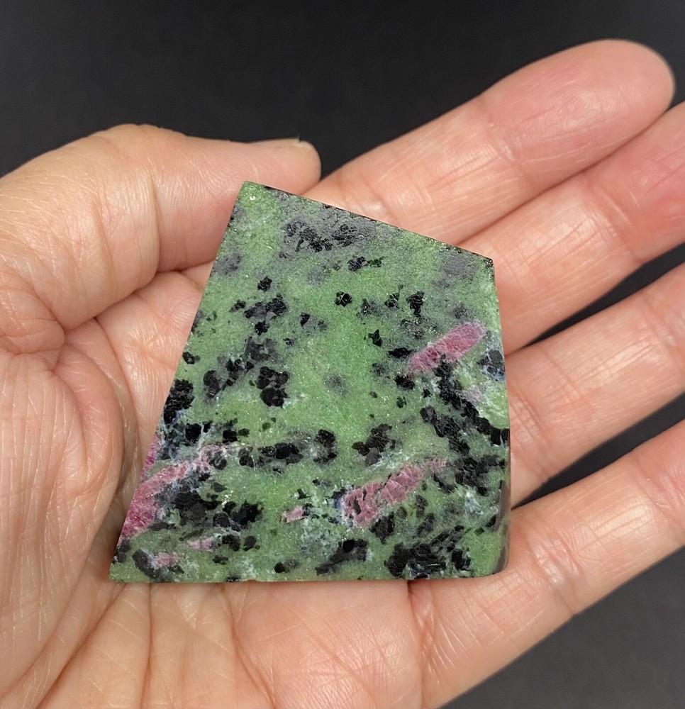 Ruby In Zoisite Genuine Polished Stone From Africa 115g