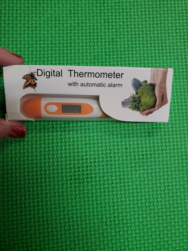 **2 COUNT** Digital Thermometer With Automatic Alarm