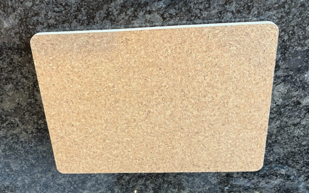 Unique Rocket Turntable Cork Trivet Hot Pad