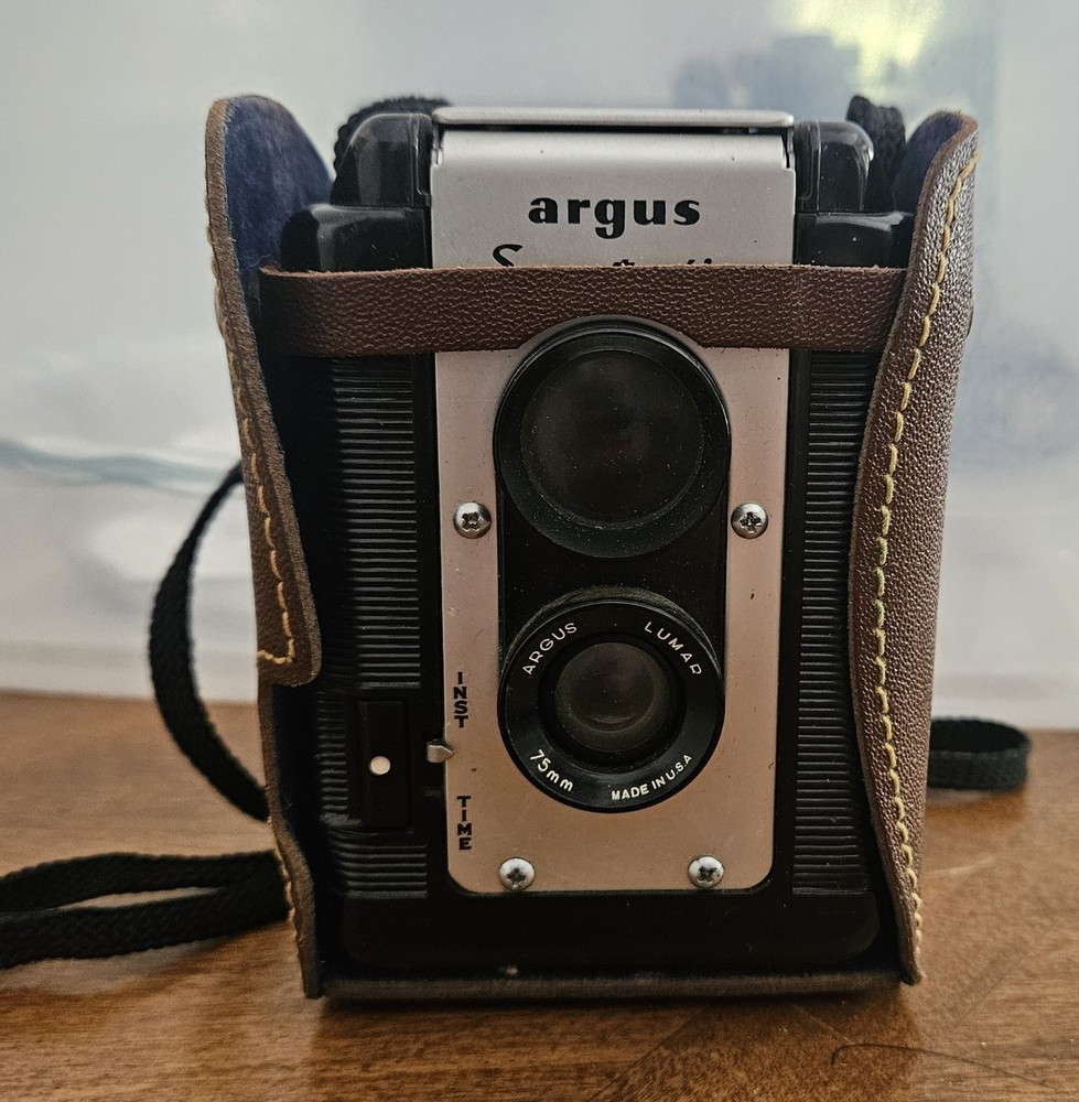 Argus Seventy Five Camera With Case Argus 75 Vintage