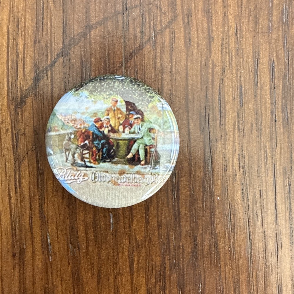 Blatz Old Heidelberg Beer Pin Button