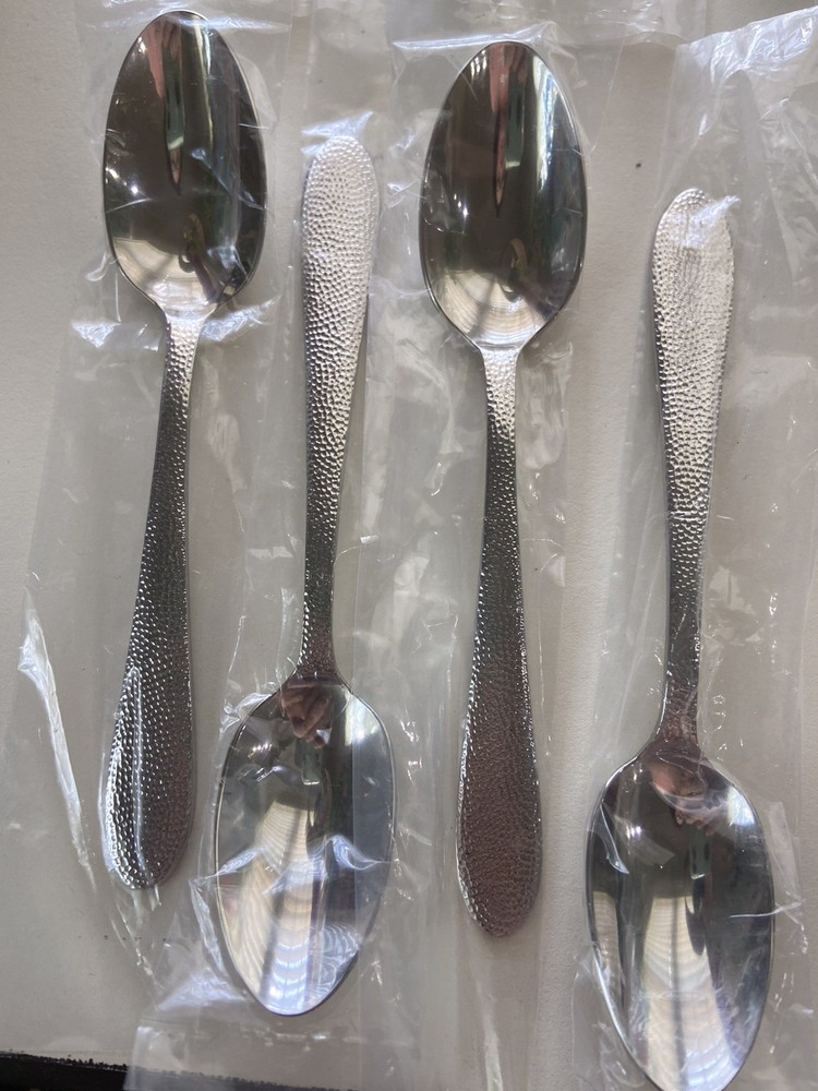 LENOX Garvey Haveson Hammered Flatware Service Set 20pc Place Setting NEW