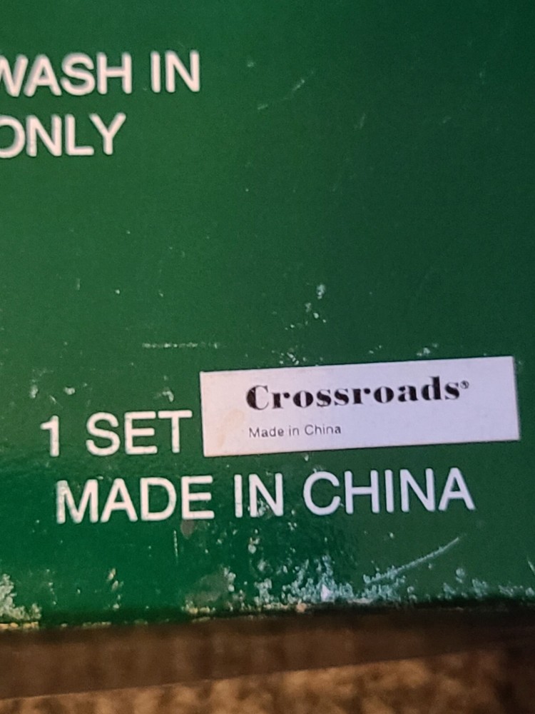 Crossroads "Snowman" Spreaders Stainless China