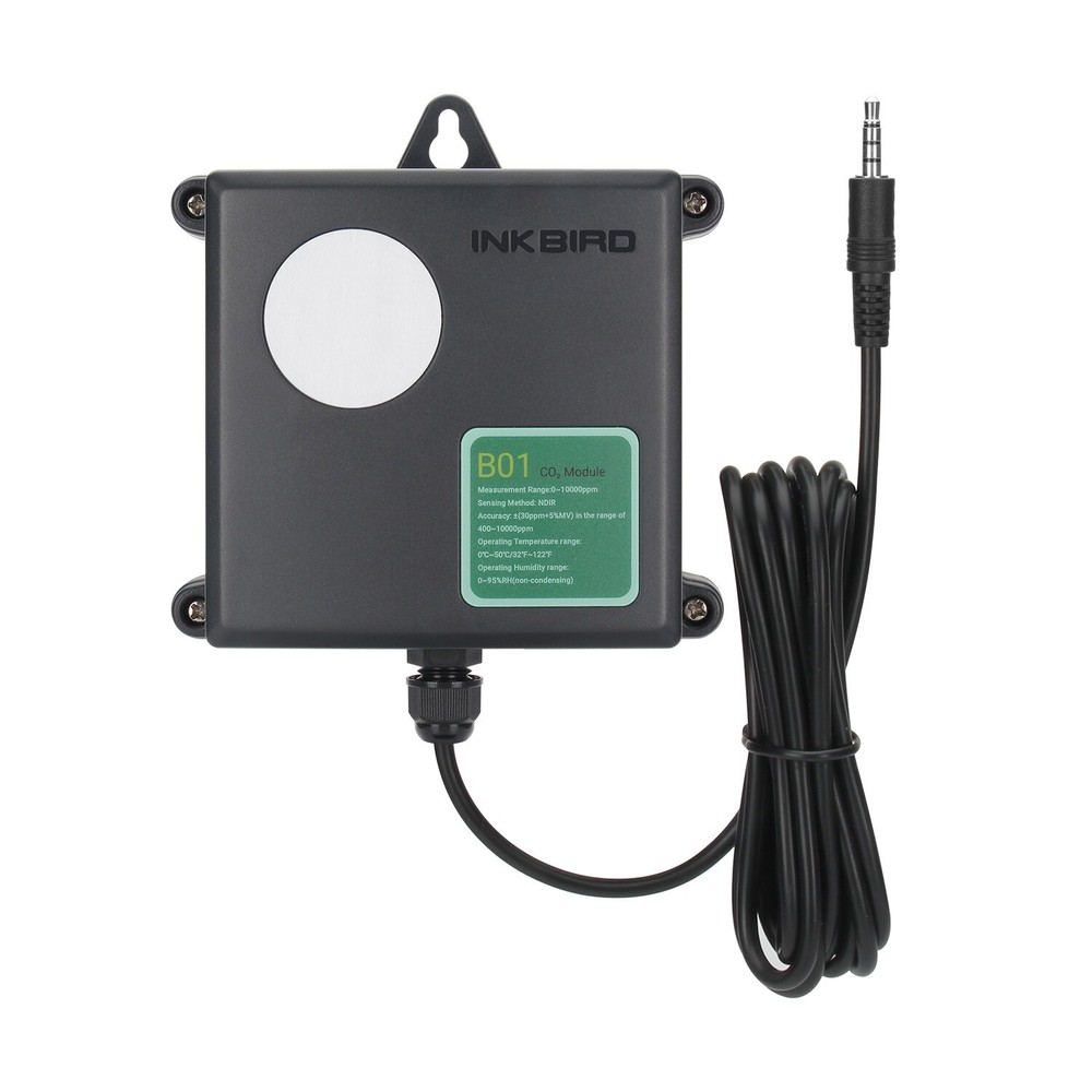 CO2 Controller Generator Carbon Dioxide Control Exhaust Fan Grow Room Regulator