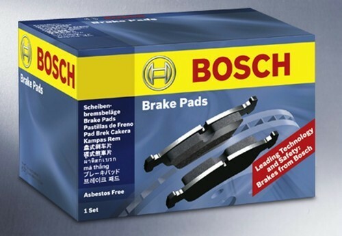 BOSCH Front Axle BRAKE PADS SET for SEAT EXEO 1.6 2009-2010