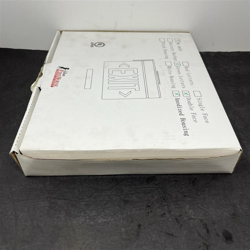 Fulham Exit Sign FHEX24-A-D-G-AC