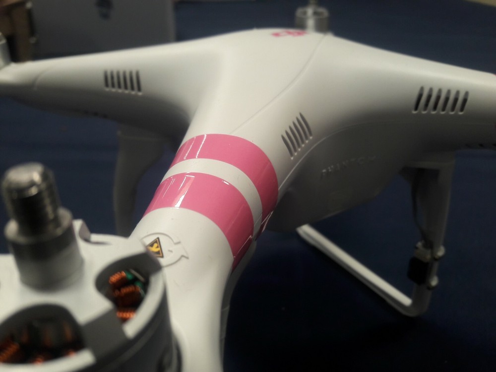 Genuine DJI Shell Sticker/Decal Pack fits Phantom 3 Pro/Adv/Sta Phantom 2/Vision