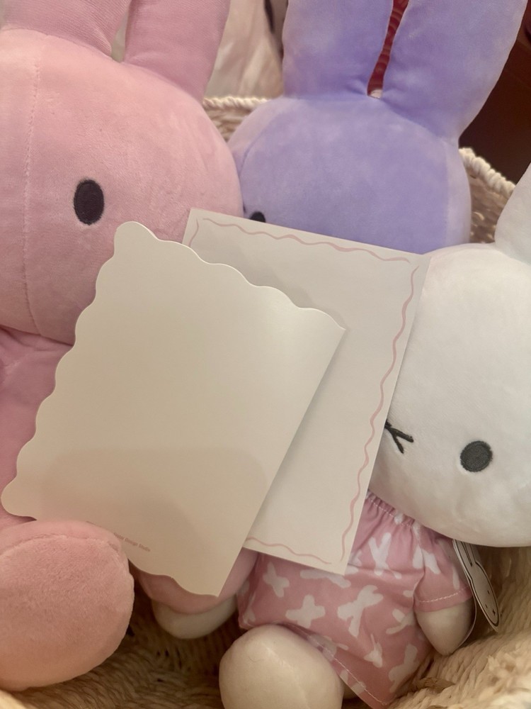 Handmade Kawaii Bunny Greeting Card