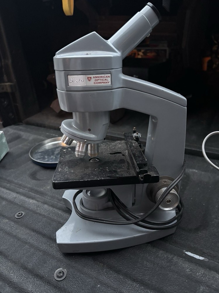 American Optical Co. Model Sixty Spencer Microscope Tested
