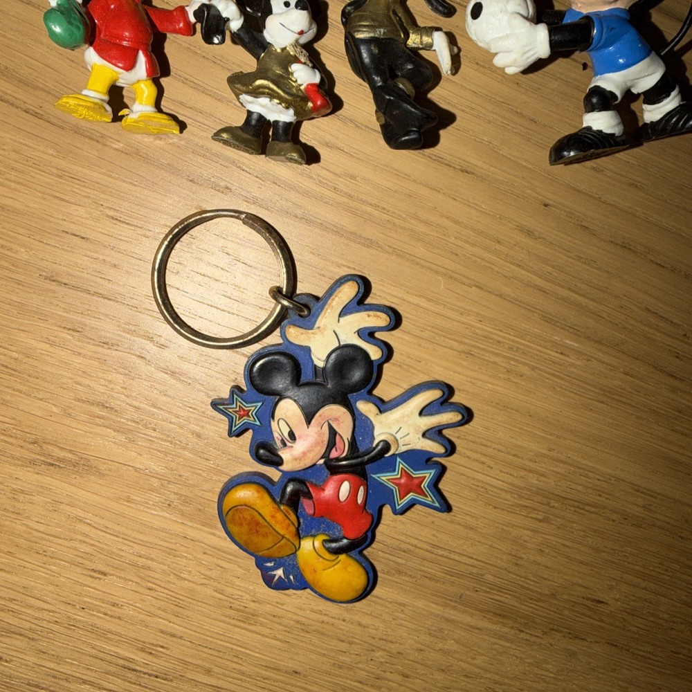 Disney Mickey Mouse Key Rings X 6