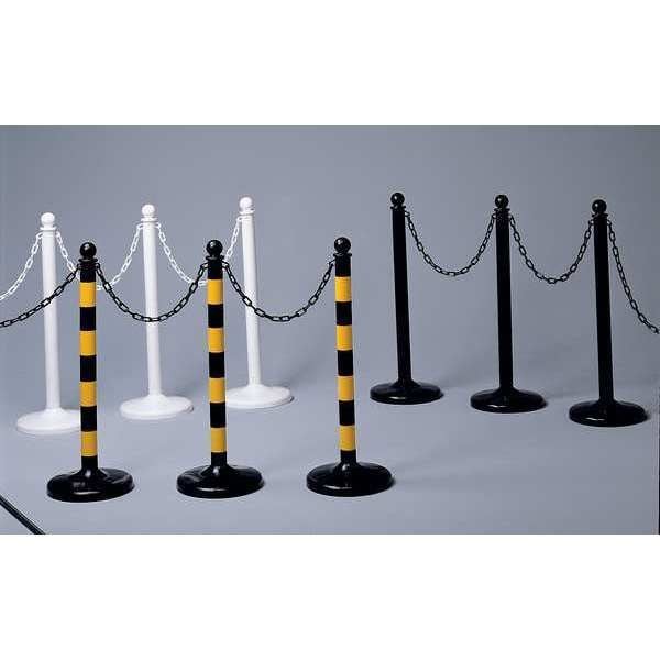 Plastic Chain, Black, 100 Ft Length, Gloss, 30003-100