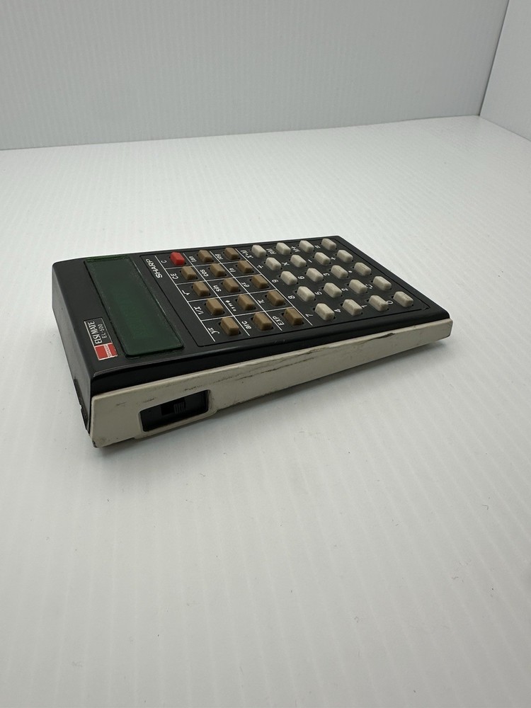 Vintage Sharp Electronic Calculator Elsi Mate EL-500 Tested Works
