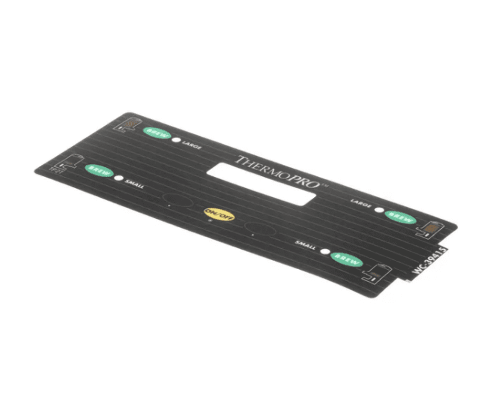 Label UCM Overlay Thermo Pro Twin 2 Batch Curtis Wilbur Curtis