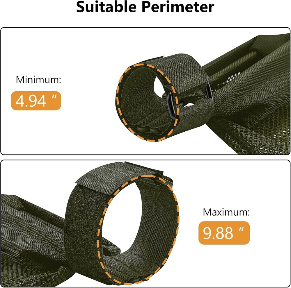 Brass Catcher Nylon Mesh Large Capacity Heat-Resistant Quick Release Tactical...