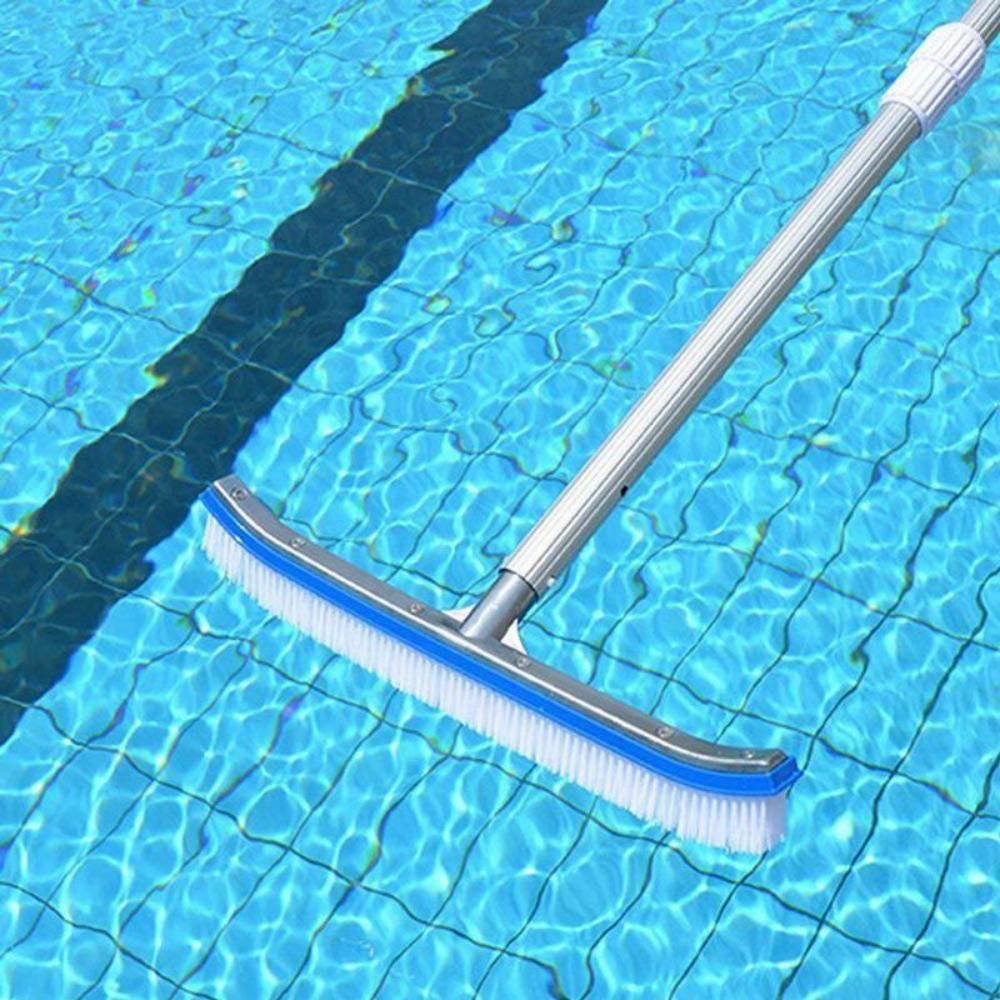 Pool Floor Wall Cleaning Tool Pool Swimming Pool Brush Broom Algae Removeable