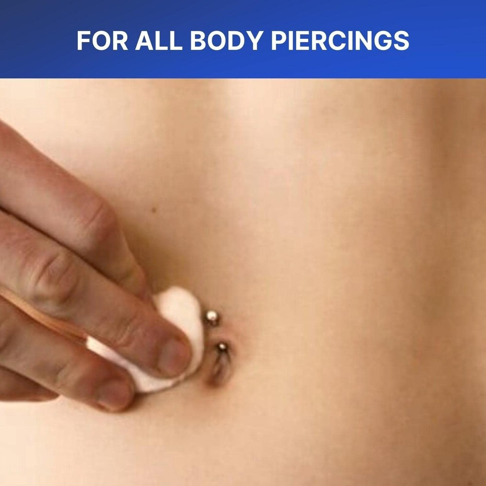Piercing Aftercare Spray - Saline Solution Natural Keloid Bump Removal - Ear Pie